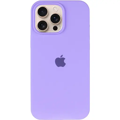 Чохол Epik Silicone Case Full Protective AA для Apple iPhone 16 Pro Max 6.9 Бузковий/Dasheen - фото 2