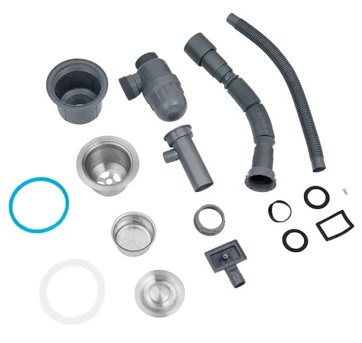 Кухонная мойка Kroner KRP Derby - 5050HM Brush (2,5/0,5 мм) (CV027234) - фото 7