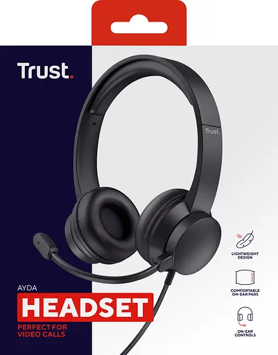Гарнитура Ayda, 3.5 мм, черный Trust teh0013055 - фото 9