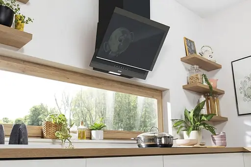 Вытяжка Gorenje наклонная 60 см 639 м.куб/год черная - фото 8