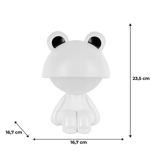Світильник-нічник Kite LED з акумулятором Cute Froggy білий (K25-316-3-1) - фото 5