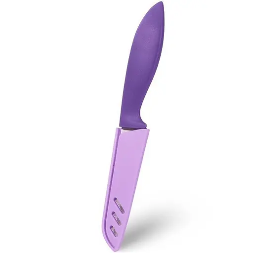 Овочевий ніж Fissman в чохлі 10 см в асортименті (7015) - фото 2