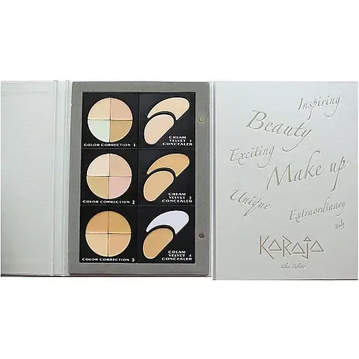 Палитра теней для век Karaja Серебряная палитра 3 - фото 1