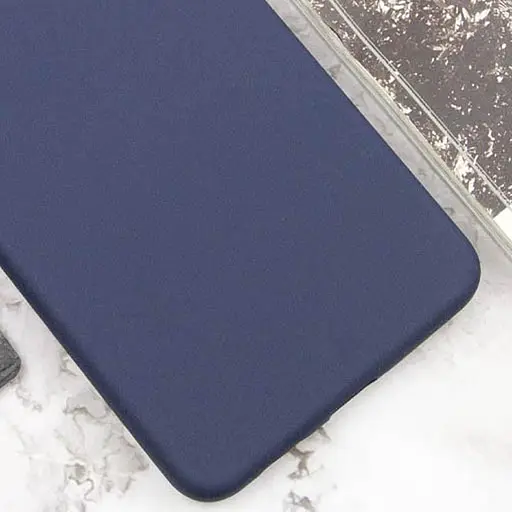 Чохол Silicone Cover Lakshmi (AAA) для Xiaomi Redmi Note 8Pro Темно-синій / Midnight blue - фото 3