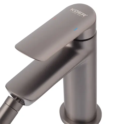 Змішувач для біде Koer KB-20028-07 KR5304 Графіт - фото 3
