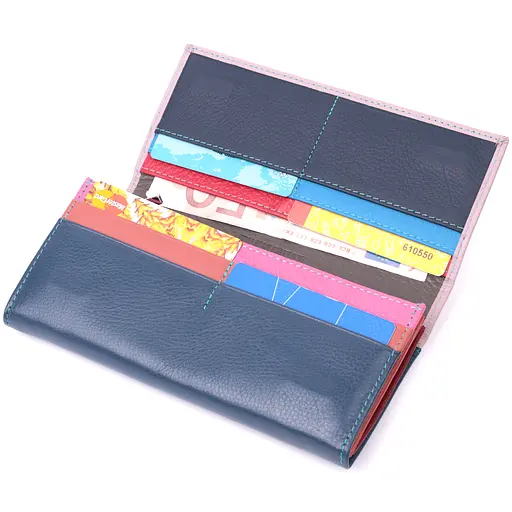 Кожаный женский кошелек ST Leather 18.5х9х3 см acs0028451 - фото 3