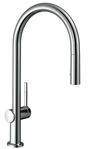 Смеситель для кухни Hansgrohe Talis 210 2jet с выдвижным изливом Sbox 72801000 Хром - фото 1