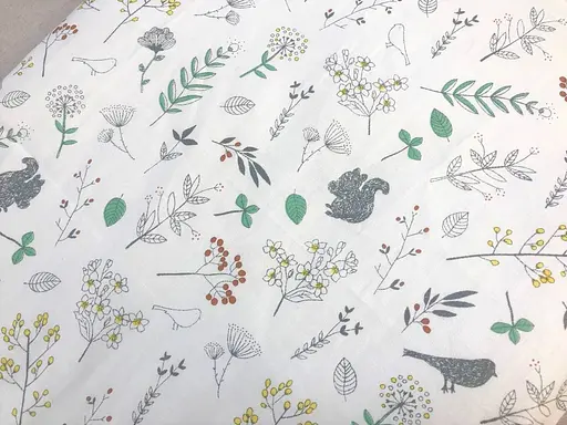 Простынь хлопковая Moontime в коляску "Листочки" - фото 3