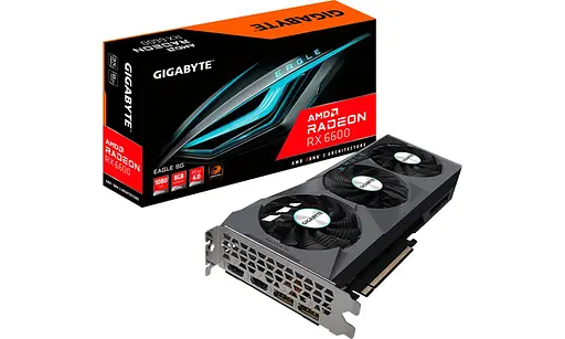 Відеокарта GIGABYTE Radeon RX 6600 EAGLE 8G (GV-R66EAGLE-8GD)