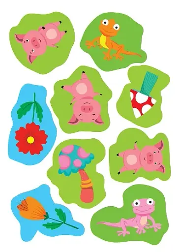 Мої улюблені наліпки. Їжачок-трудівничок - фото 8