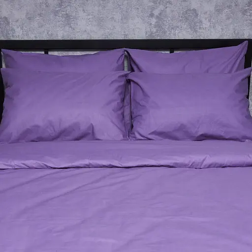 Комплект постельного белья Moon&Star Бязь Gold Люкс Violet Charm Семейный 143х210х2 наволочки 4х50х70 - фото 3