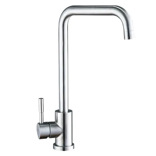 Змішувач для мийки Zegor SAP4-B090 inox Нержавіюча сталь 30412 - фото 1