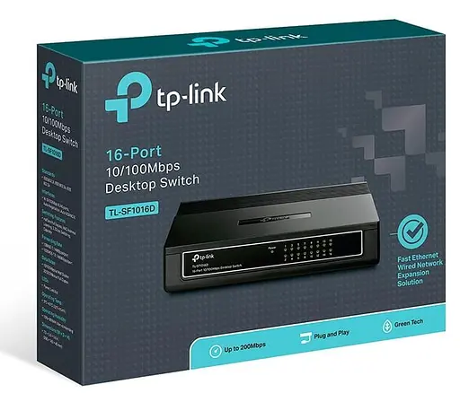 Коммутатор TP-Link TL-SF1016D (TL-SF1016D) - фото 4