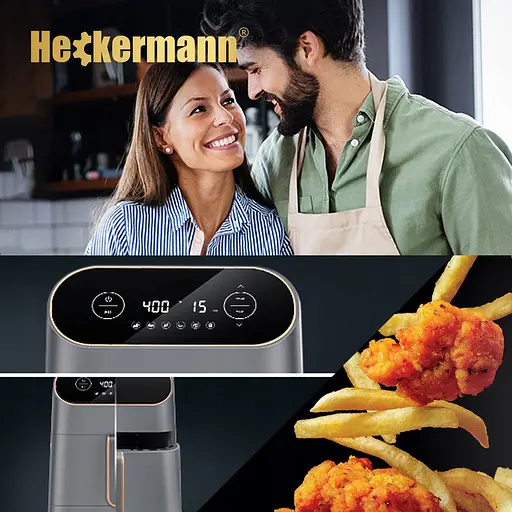 Аэрогриль Аэрофритюрница Heckermann AF06 7л 2100W - фото 3