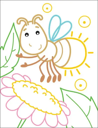 Кольорові зафарбовки: Метелик - фото 3