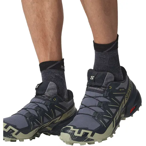 Кросівки Salomon outdoor Speedcross GTX 6 10 Grisai/Carbon/Tea - фото 7