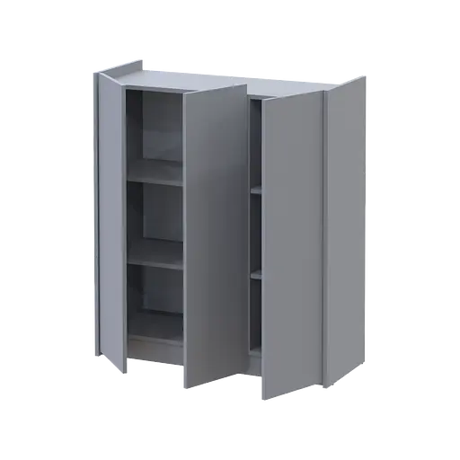 Тумба для обуви Doros Кассель Серый 3 ДСП 97х40х110 (41516225) - фото 3