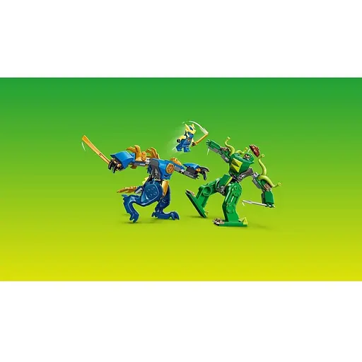 Конструктор LEGO Ninjago Битва робота дракона Джея 107 деталей (71853) - фото 7