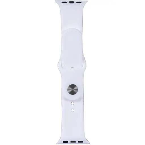 Ремінець Apple Watch Silicone 38/40/41 мм Білий S (9) - фото 1