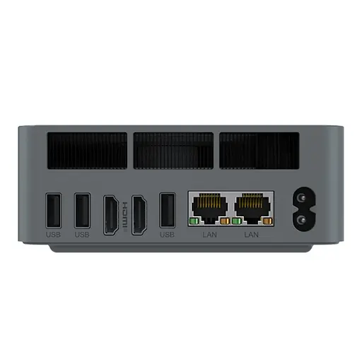 Неттоп Beelink EQR6 Black Ryzen 7 6800H 32Gb LPDDR5 500Gb SSD Radeon 680M 2xGLan 3xUSB 3.2 Type-C 2xHDMI Windows 11 Pro крепление VESA в комплекте (BLEQR66800H32500BK) - фото 3