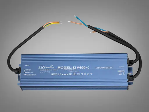 Блок живлення 12В, для підключення LED стрічки, 400Вт, 33.3А - фото 2