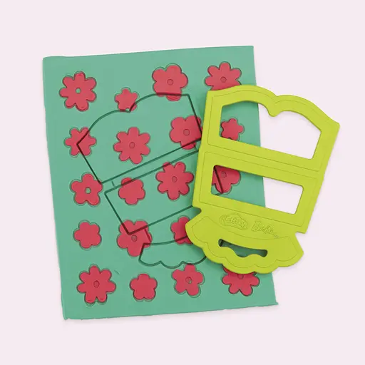 PD Набор для творчества с массой для лепки Hasbro Barbie. Цветы и бахрома (G1360) - фото 2