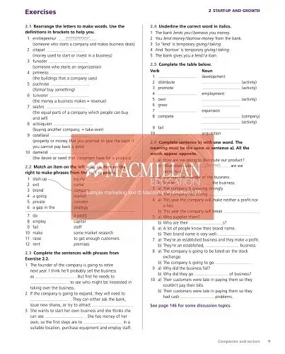 Essential Business Vocabulary Builder: Students Book Pack British English - фото 8