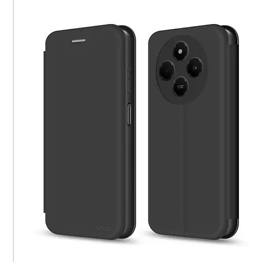 Чехол-книга Make Xiaomi Redmi 14C/Poco C75/Redmi A4 Flip Black