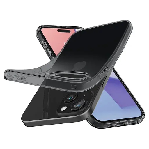 Чохол Spigen Liquid Crystal Flex для iPhone 15 Space Crystal ACS06482 прозорий силіконовий - фото 9