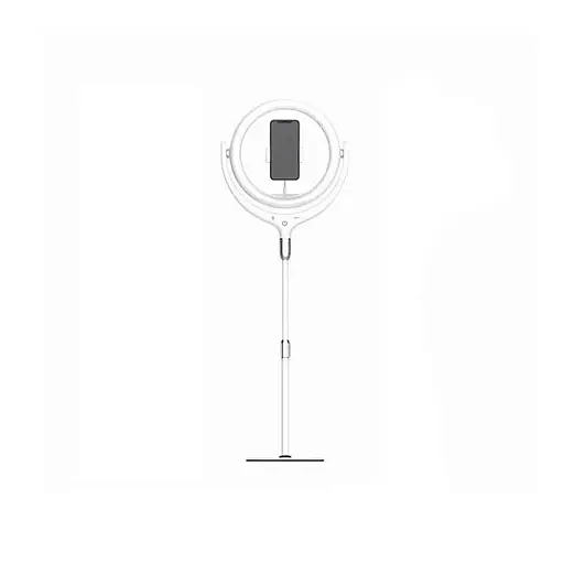 Держатель с кольцевым освещением Remax LIFE Desktop Selfie Spot Light RL-LT13 360 градусов 50-80 см - фото 7