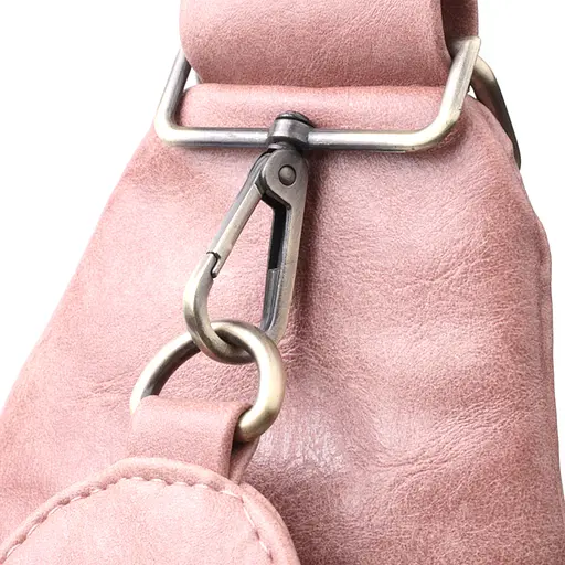 Сумка женская Vintage с акцентом на текстильную лямку из гладкой экокожи 18х33х10 см sum0026937 - фото 6