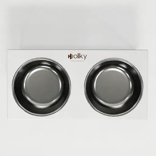 Hollky Base XXL40 — миски на підставці для дуже великих собак (2 × 2,8 л) - фото 4