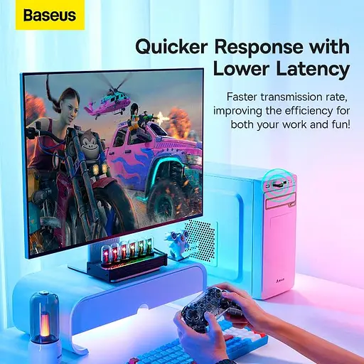 Bluetooth-адаптер Baseus BA07 Wireless Adapter 5.3 ZJBA010001 - фото 10