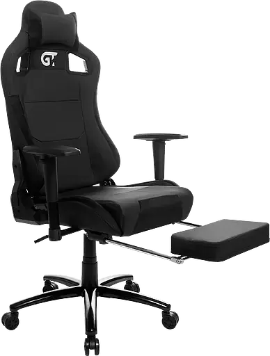 Геймерское кресло GT Racer черное (X-5108 Black) - фото 9