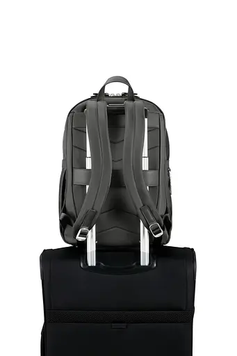 Рюкзак 14,1" Samsonite KARISSA EVO GUNMETAL GREEN 38,5x27,5x13 KP2*24010 - фото 3