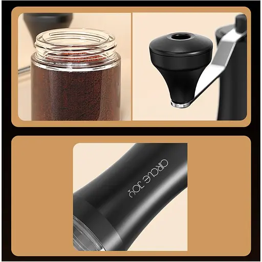 Ручна кавомолка Circle Joy Coffee Grinder CJ-SMDJ01 Black [129239] - фото 6