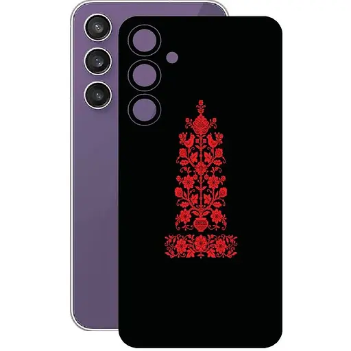 Захисна плівка StatusSKIN для Samsung Galaxy S23 FE S711 Корпус Вініл Вишиванка 1 - фото 1