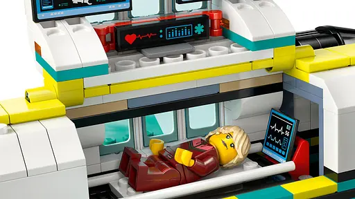 Уценка. Конструктор LEGO City Самолет скорой медицинской помощи 403 деталей (60465) - фото 9