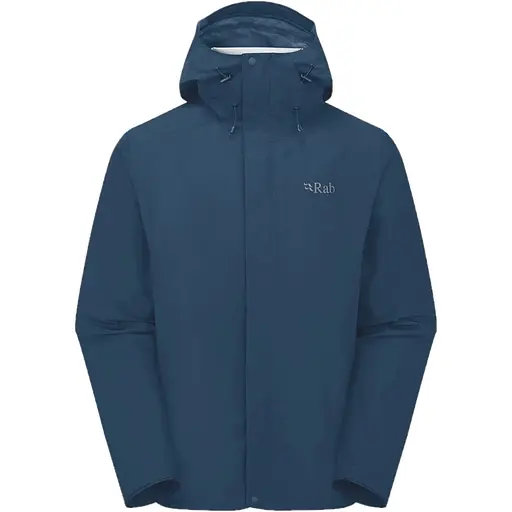 Куртка Rab Downpour Jacket Blue XL (1033-RB QWI-06-TMB-XLG)