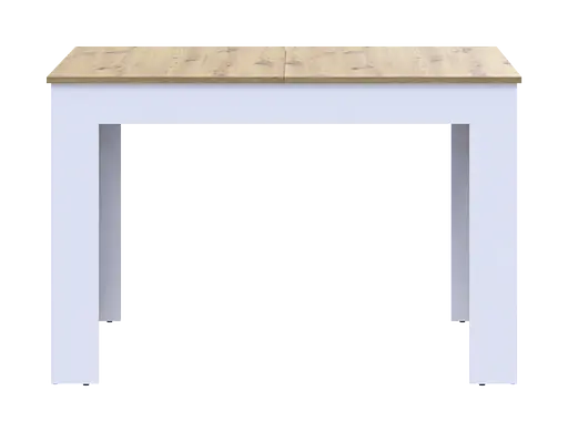 Столовый стол Doros Флинт Белый/Дуб Артизан 120(170)х80х78 (41510130) - фото 2