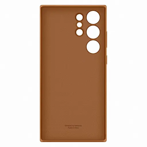 Чохол шкіряний оригінальний Samsung Leather Case для Samsung Galaxy S23 Ultra (S918) Camel EF-VS918LAEGRU - фото 9