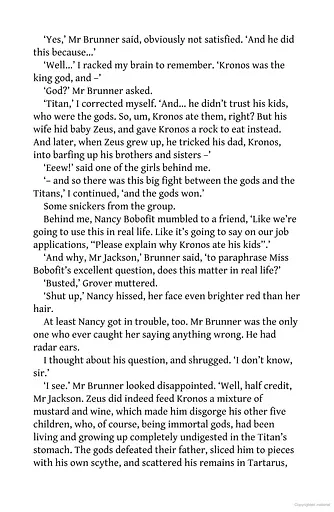 Percy Jackson and the Lightning Thief. Book 1 - фото 11