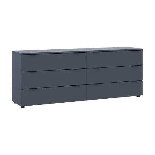 Комод Doros Рон 9 Графит 6 Ящик 160х38х62 (41516176) - фото 5