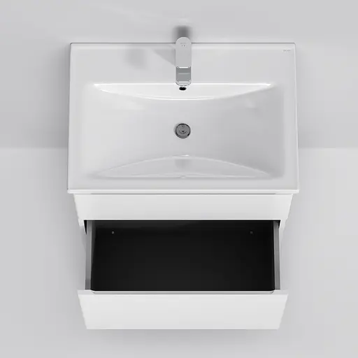 Тумба з умивальником AM.PM X-Joy підлогова 65 см 2 ящики білий M85-FSX0652-WC0652WG38 Білий - фото 6