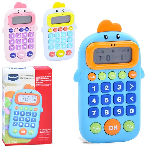 Игра калькулятор, 14 см, с музыкальными эффектами (в ассортименте) - фото 2