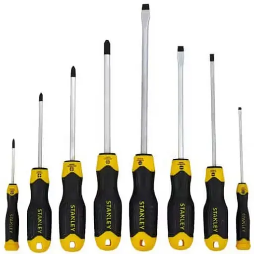 Набор отверток Stanley CushionGrip с ложементом 8 шт. (STMT1-74181)