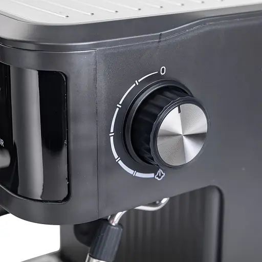 Кофемашина рожковая Sokany SK-04025 с капучинатором 1.8 л Черный - фото 8