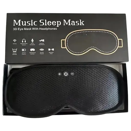 3D Bluetooth-навушники для сну з маскою для очей