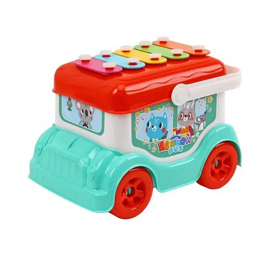 Детская музыкальная игрушка «Автобус-ксилофон» 9857TXK