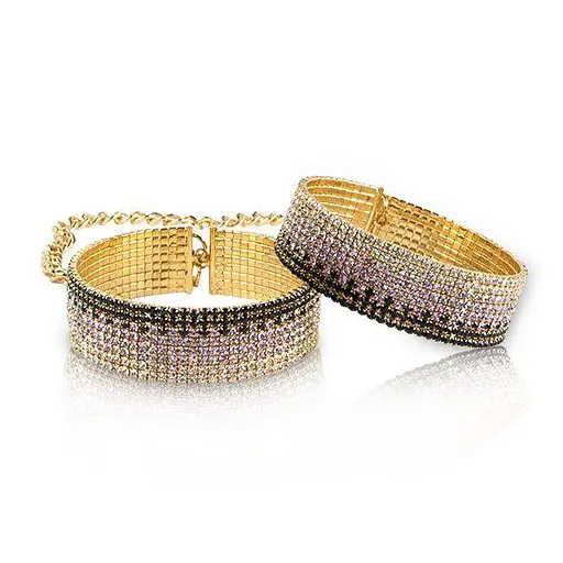 Лакшері наручники-браслети із кристалами Rianne S: Diamond Cuffs, подарункова упаковка - фото 2